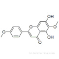 4H-1- 벤조 피란 -4- 온, 5,7- 디 하이드 록시 -6- 메 톡시 -2- (4- 메 톡시 페닐)-CAS 520-12-7